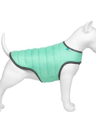 Курточка-накидка для собак airyvest lumi, світиться у темряві, l, а 41 см, b 58-70 см, с 42-52 см