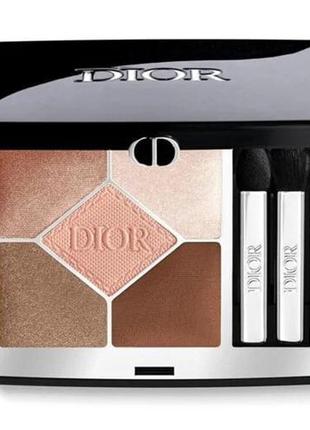 Палетка тіней dior 5 couleurs couture eyeshadow palette 649 — nude dress