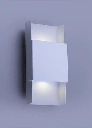 Настенный светильник mj-light wlb081 2x3w wh+wh 3000k