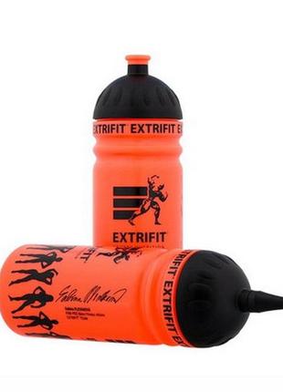 Пляшка для води bottle extrifit long nozzle 500 мл pink /рожева