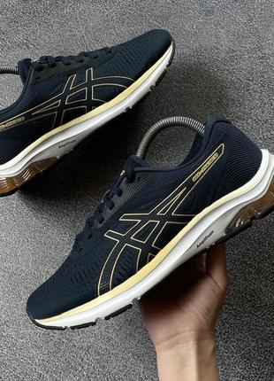 Жіночі темні сині спортивні кросівки для бігу asics gel-pulse 12 оригінал розмір 40,5