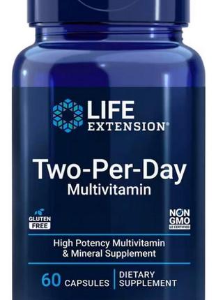 Витамины life extension two-per-day capsules	60 caps