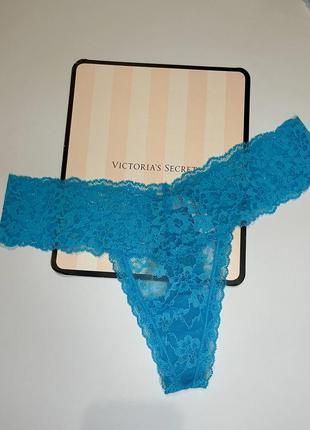 Мереживні стрінги від вікторія сікрет в наявності оригінал lace thong panty