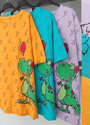 Футболка подовжена оверсайз