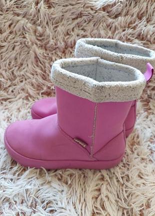 Сапоги зимние crocs 2