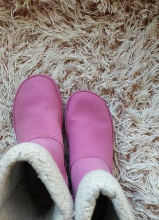Сапоги зимние crocs 4