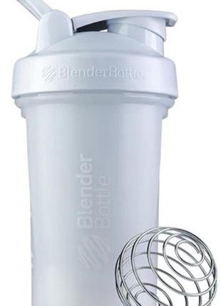 Шейкер blender bottle classic loop 590мл белый