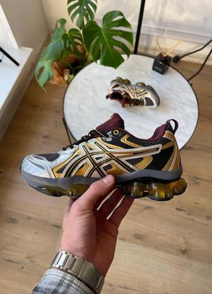 Кроссовки Tarther asics gel quantum kinetic gold silver