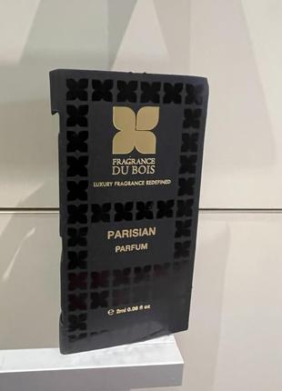 Пробник ниша fragrance du bois parisian oud 2 мл