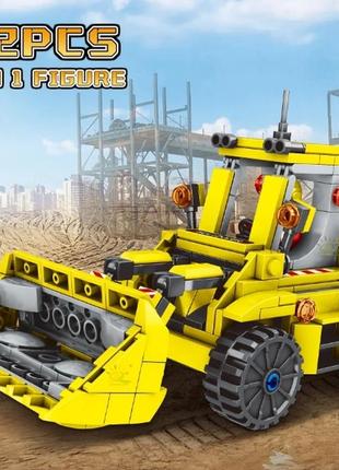 Конструктор бульдозер будівельна техніка 312дет лего lego