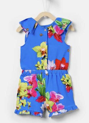 Ромпер трикотажний комбінезон літній з шортами ted baker  7-8 років