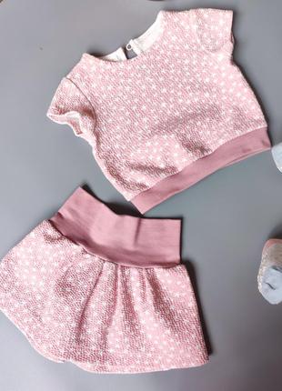 Спідниця,топ,носки для дівчинки малюка