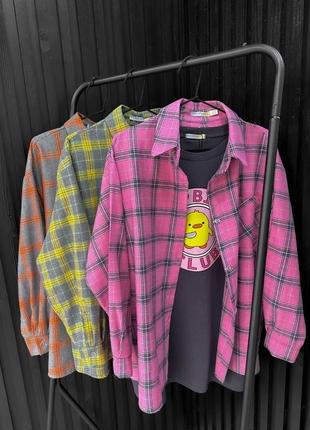 Базовая рубашка в трендовых цветах4 фото