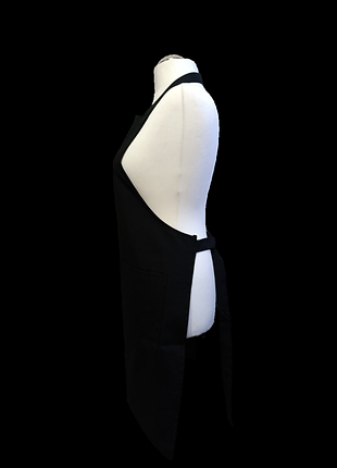 Фартух жіночий для готування з написом чорний із вишивкою подарунок дівчині подрузі ukr 01496