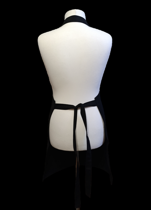 Фартух жіночий для готування з написом чорний із вишивкою подарунок дівчині подрузі ukr 01496