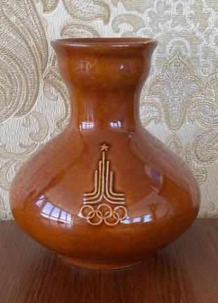 Ваза "олимпиада москва-1980" 12,5 см