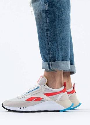 Кроссовки reebok legacy мужские кроссовки reebok classic серые замшевые рибок на весну лето