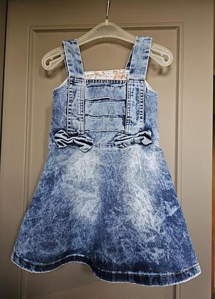 Сарафан платье джинсовое платье лето