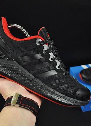 Чоловічі кросівки adidas climacool ventania black & red