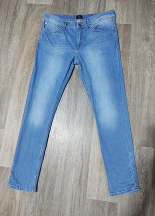 Мужские джинсы / river island / штаны / брюки / синие джинсы / мужская одежда / чоловічий одяг / чоловічі сині джинси