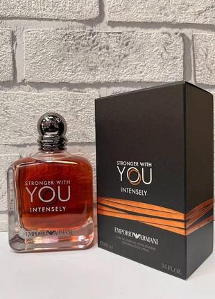 Духи armani stronger with you intensely