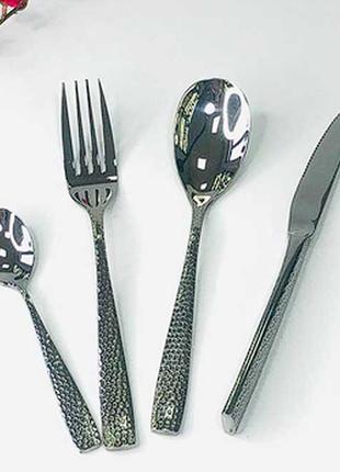 Набір столових приборів в коробці 4 предмета "сільвер-стайл"