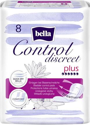 Урологические прокладки bella control discreet plus (8 шт)
