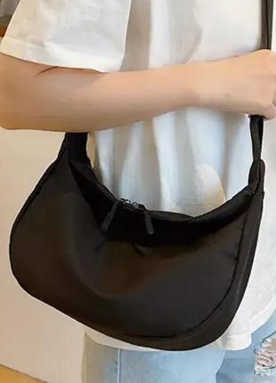 Жіноча сумка крос боді jingpin чорна