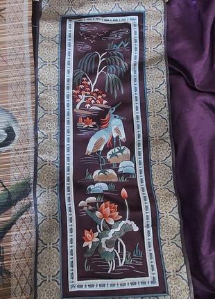 Вьетнамские соломенные коврики на стену и вышивка