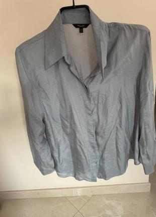 Блуза massimo dutti шовк 100%