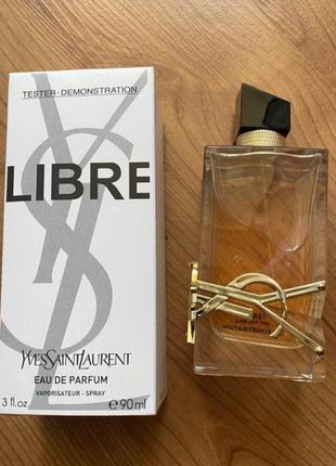 Жіночі парфуми yves saint laurent libre (tester) 90 ml ів сен лоран лібр (тестер) 90 мл тестер оригинал