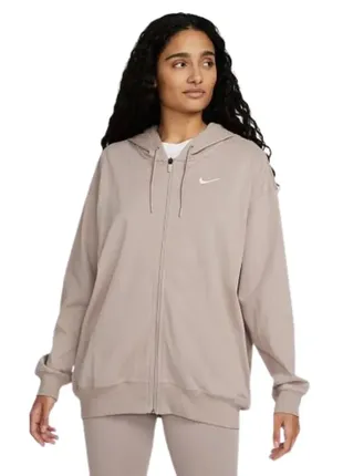 Оригинальная толстовка nike w nsw jrsy os fz hoodie dm6415-272