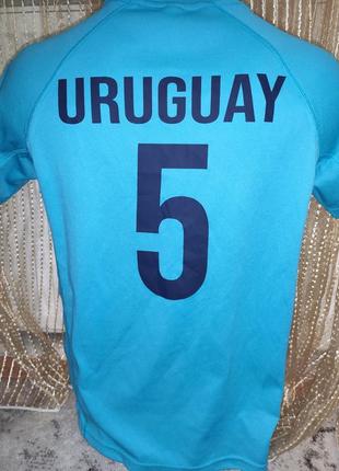 Спорт фирменная футболка футбольная сб.uruguay.xs-s