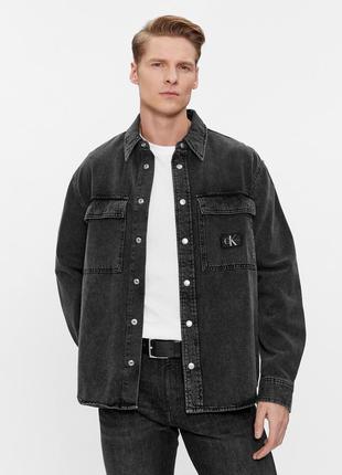 Calvin klein джинсова куртка (ck denim jacket relaxed) з америкки l