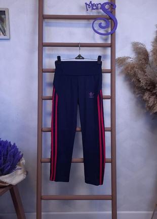 Женские спортивные штаны adidas синие размер xs (42)