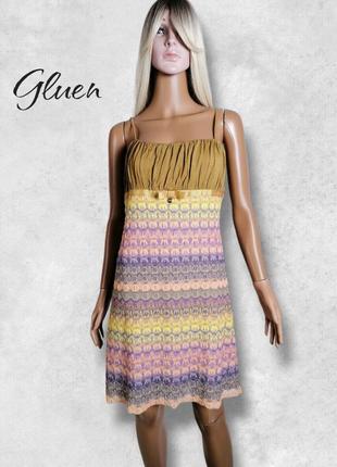 Винтажное платье в стиле missoni glüen