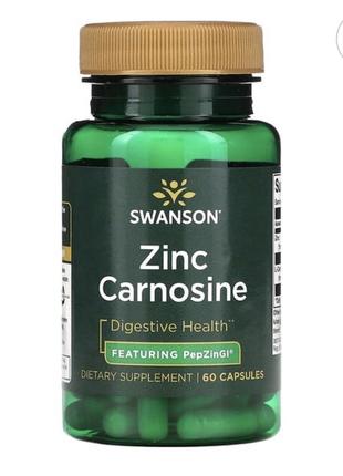 Zink carnosine цинк і l-карнозин 60 caps