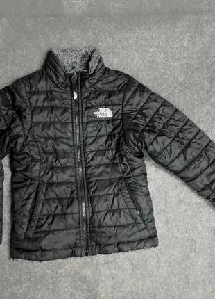 Куртка детская тепла на две стороны the north face