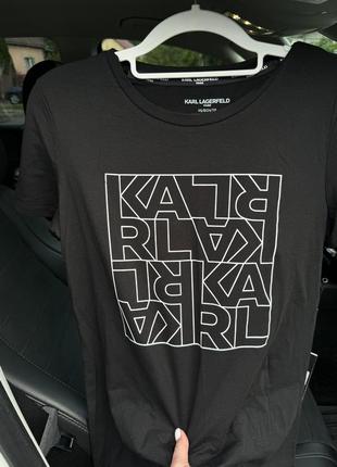 Футболка karl lagerfeld paris xs7 фото