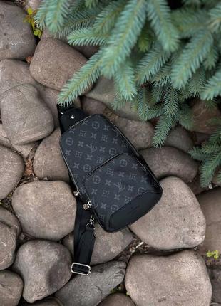 Чоловічі сумка louis vuitton avenue sling black