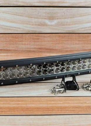 Панорамная led балка, на кенгурятник, на крышу (91см) 234вт (светодиоды 3w x80шт) боковой крепеж