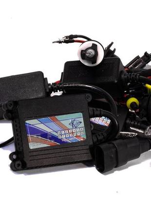 Комплект ксенона квант h27 4300к 12v с блоками dc