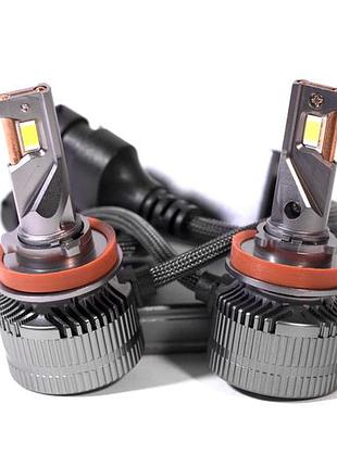 Комплект светодиодных ламп focusbeam h11(h8/h9/h16) 12-24v 110w/set 6500k +100% more light