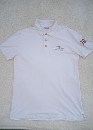 Napapijri футболка поло оригінал (l - xl)