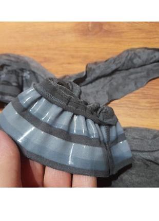 Панчохи. з силіконовим верхом . нбанс, фабричний брак, маленька дірка на одній панчосі