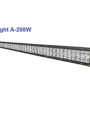 Светодиодная фара alllight a-288w 80chip cree combo 9-30v боковой крепеж