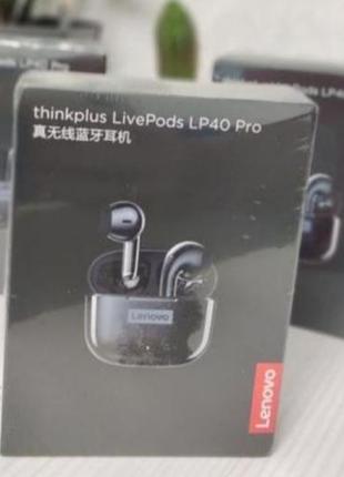 Безпровідні навушники lenovo lp40pro
