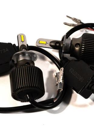Комплект led ламп headlight f8l h3 (pk22s) 30w 12v 3720lm с пассивным охлаждением