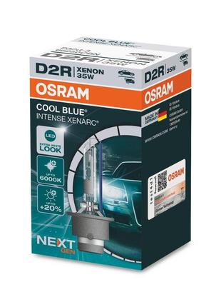 Ксеноновая лампа osram d2r 35w p32d-3 cool blue intense next gen +150% 1 лампа (66250cbn)