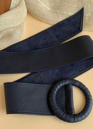 Мягкий кожаный ремень италия